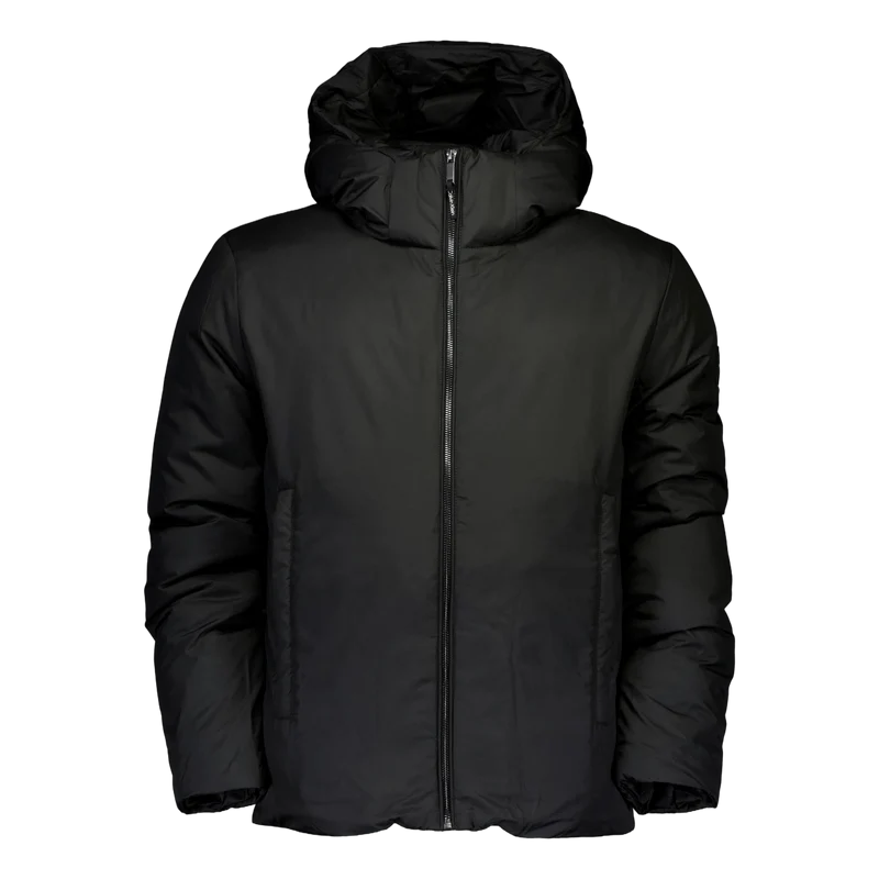 Non Quilt Padded Hooded Jacket Beh Ck Black