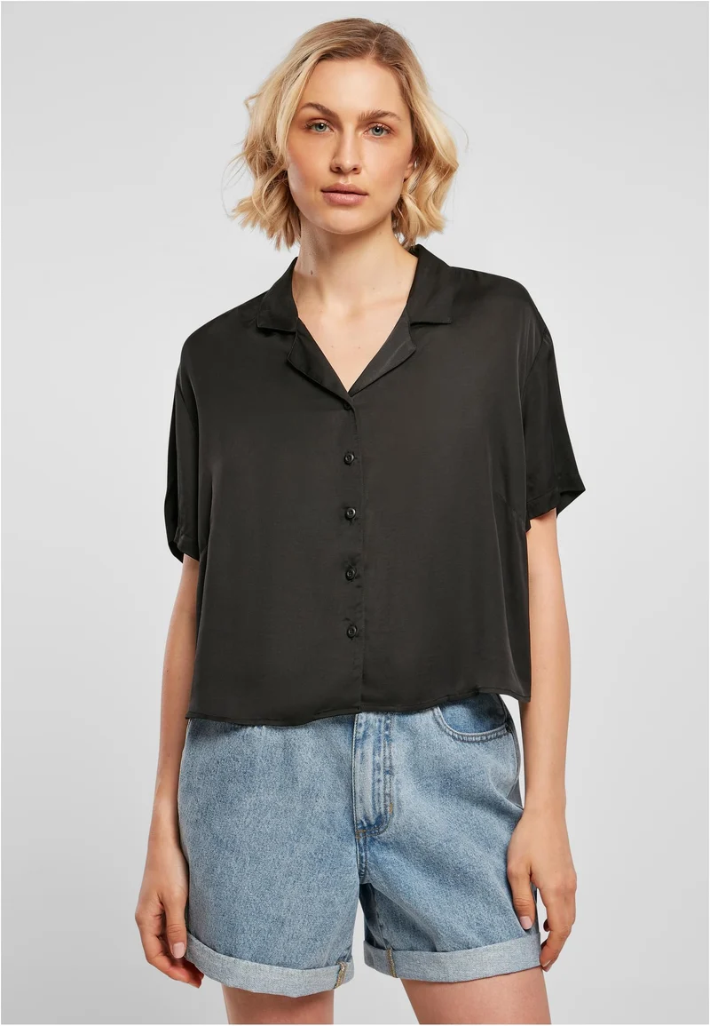 UC Viscose Satin Resort Shirt