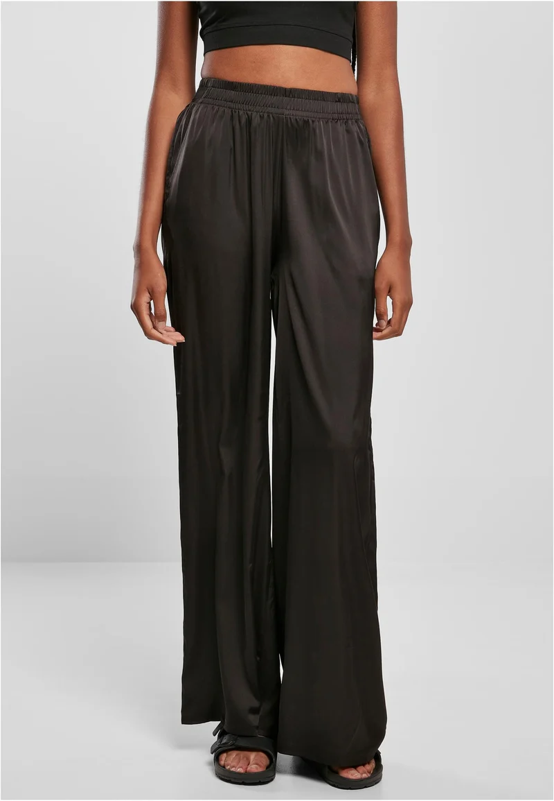 UC Satin Wide Leg Pants