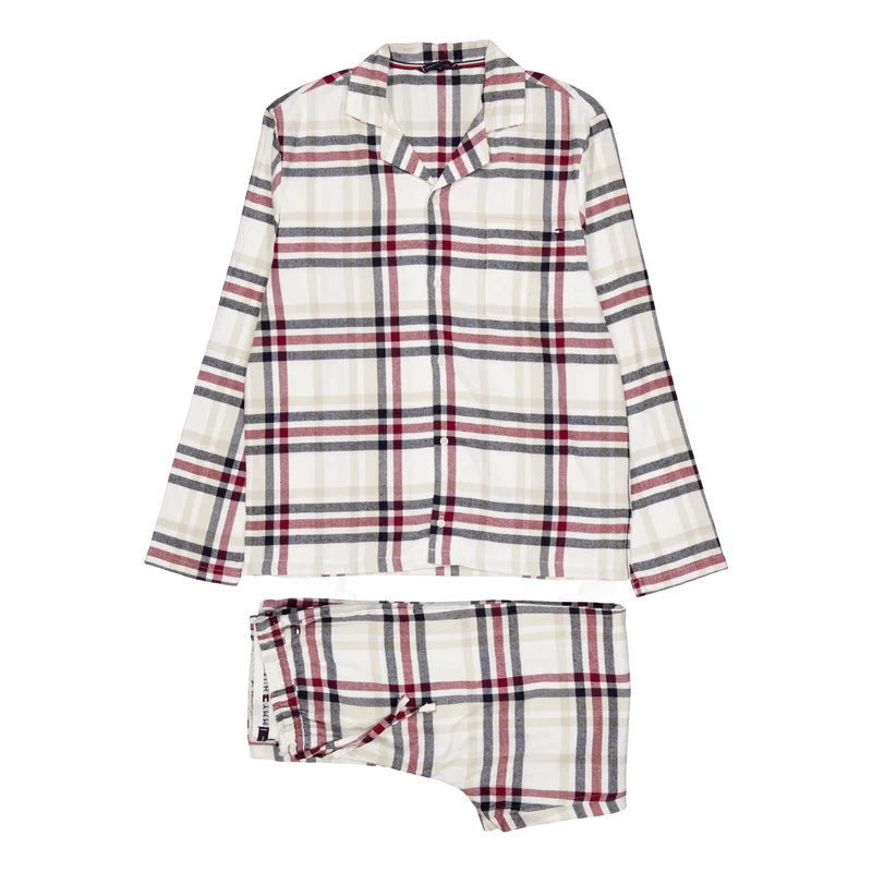 Ls Flannel Pj Shirt Set