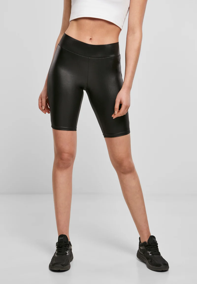 UC Synthetic Leather Cycle Shorts