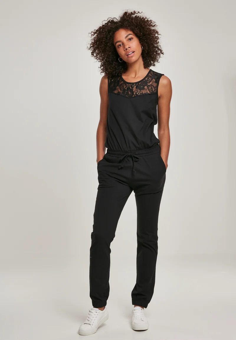 UC Lace Block Jumpsuit
