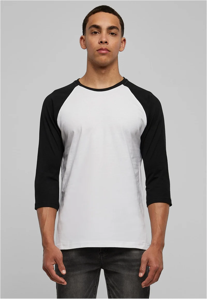 UC Contrast 3/4 Sleeve Raglan Tee