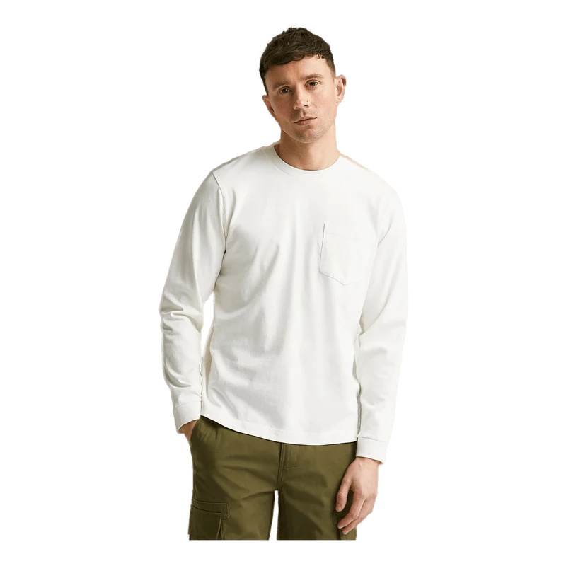 Nudie Jeans Rudi Heavy Pocket Tee Chalk
