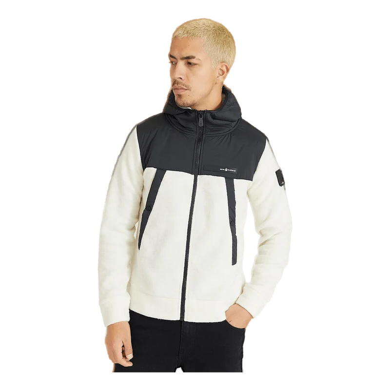 Sail Racing Glacier Knitted Zip Hood Spray