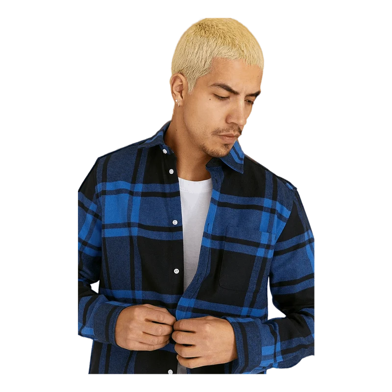 Les Deux Jeremy Check Flannel Shirt