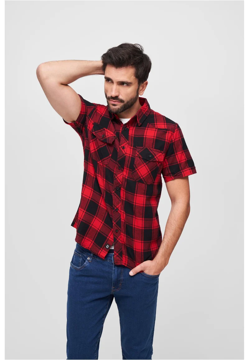 B Checkshirt Halfsleeve
