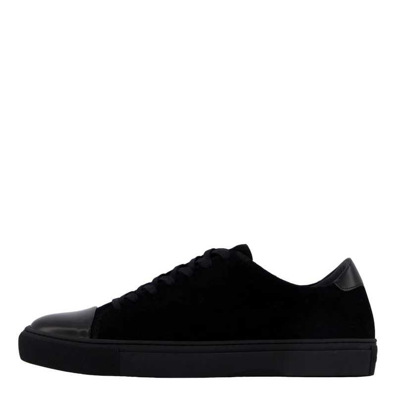 Lescape Suede Shiny Total Black