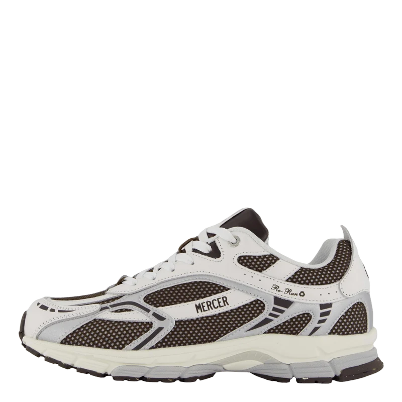 The Re-run White Silver 157 White/brown