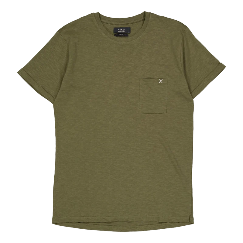 Kolding Organic Tee S/s Army