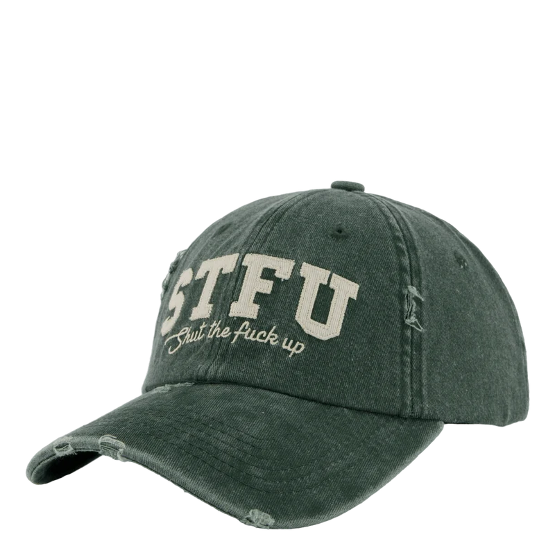 Stfu Vintage Dad Cap Washed Green