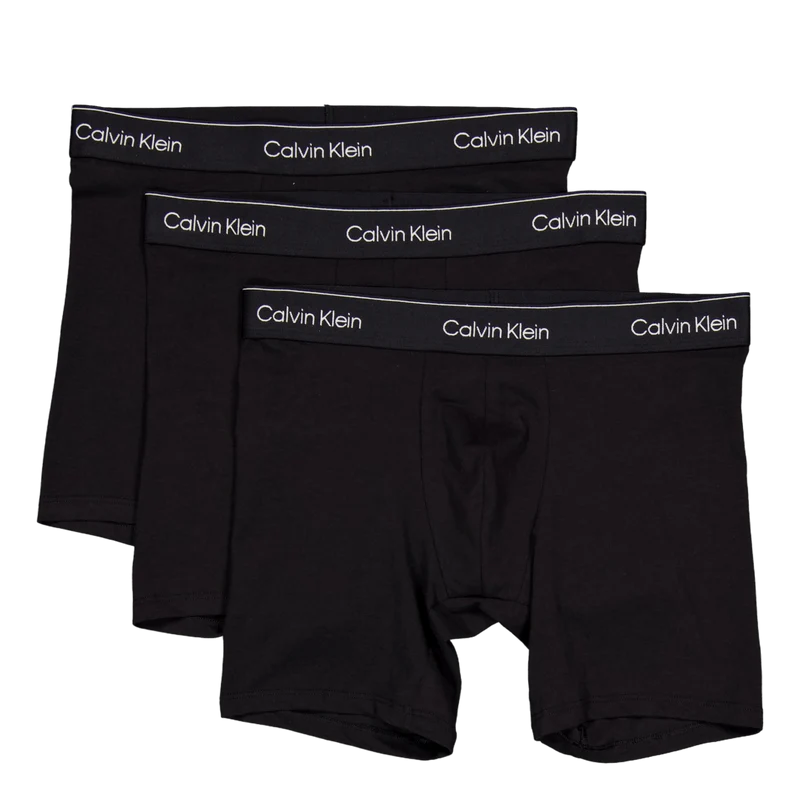 Boxer Brief 3pk Tm6 Black W/ Black Wb