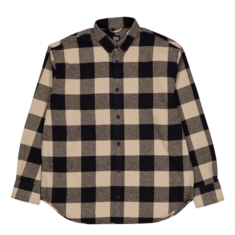 Ray Shirt Av1 Pale Taupe Check