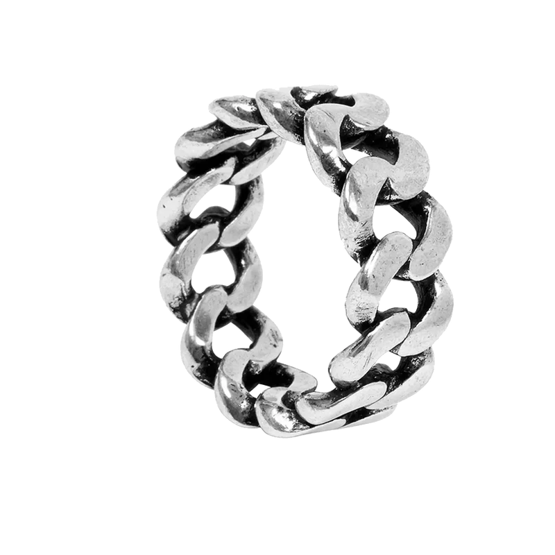 Cuban Ring Silver