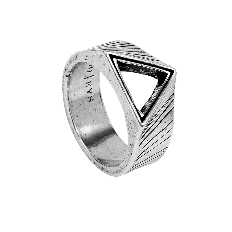 Triangle Ring Silver