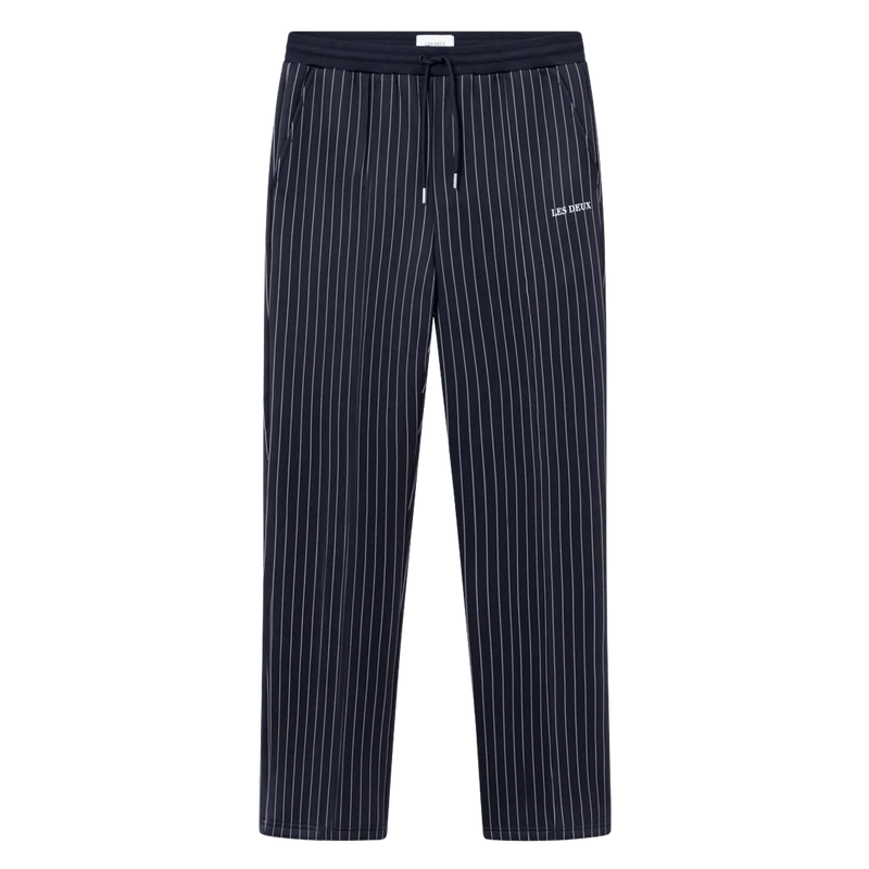 Ballier Casual Pinstripe Track Dark Navy/light Ivory