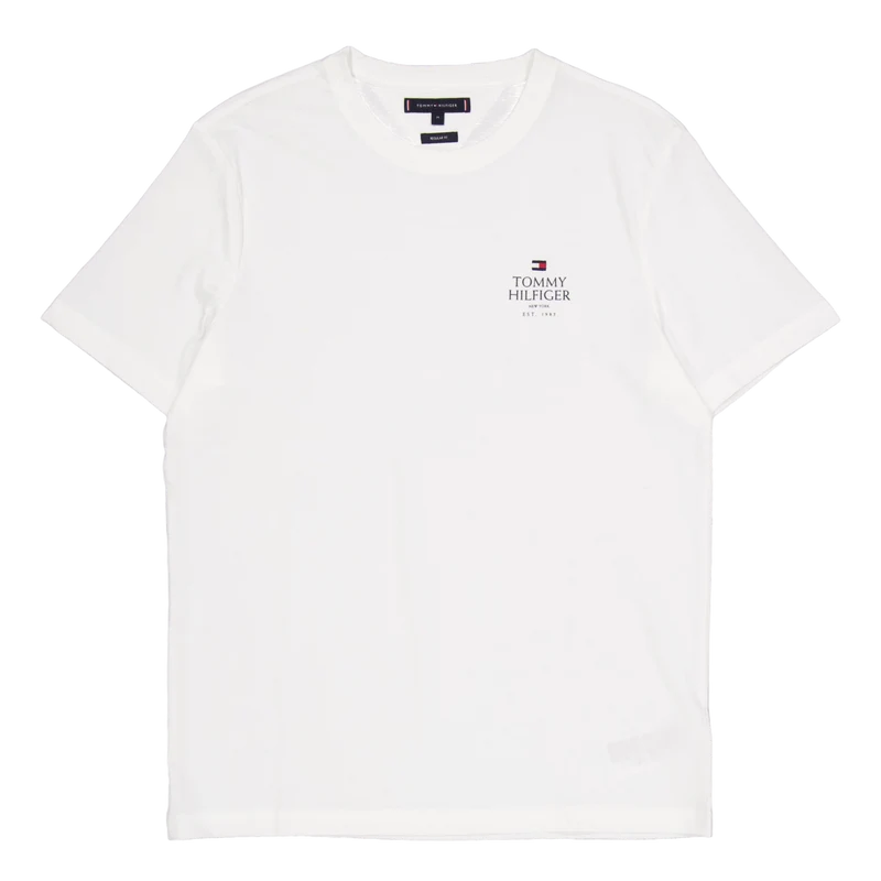 Hilfiger Stack Tee Ybr White