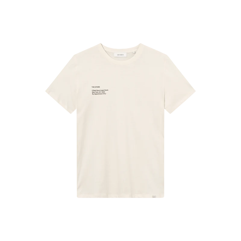 Neighborhood T-shirt Ivory/black