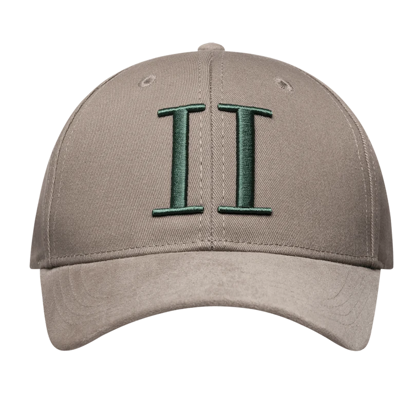 Baseball Cap Suede Ii Desert Taupe/pine Green