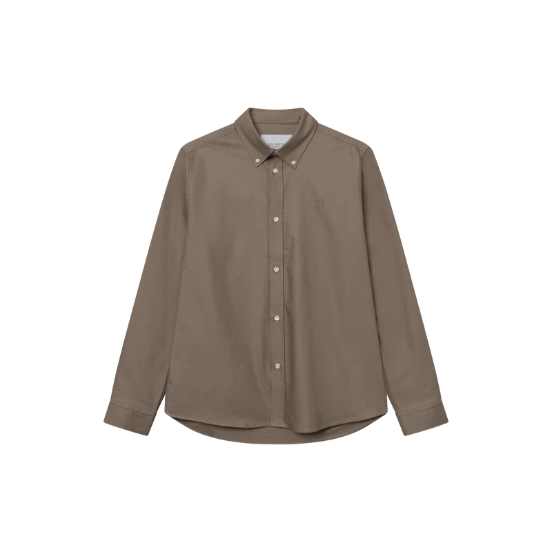 Konrad Oxford Shirt - Seasonal Desert Taupe