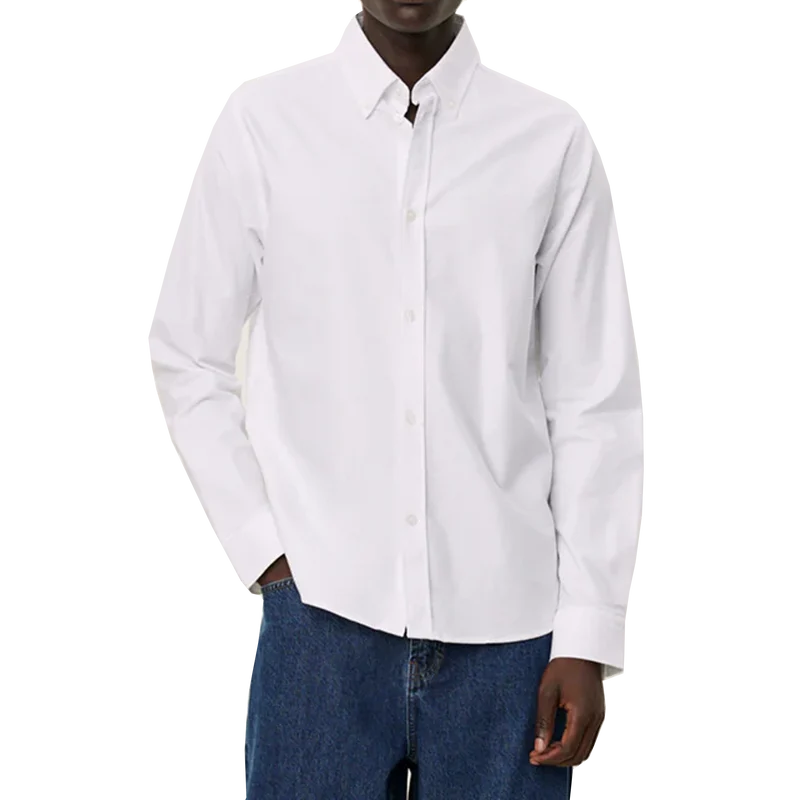 Konrad Oxford Shirt White