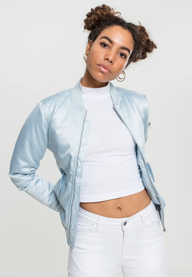UC Satin Bomber Jacket