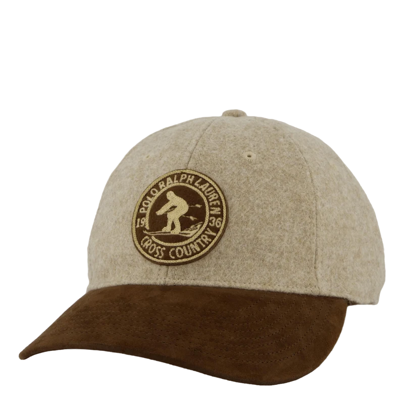 Melton Wool-auth Bball Oatmeal