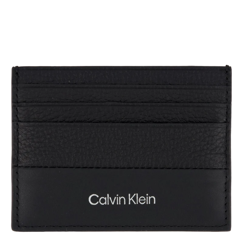 Subtle Mix Cardholder 6cc Beh Ck Black Pebble And Smooth