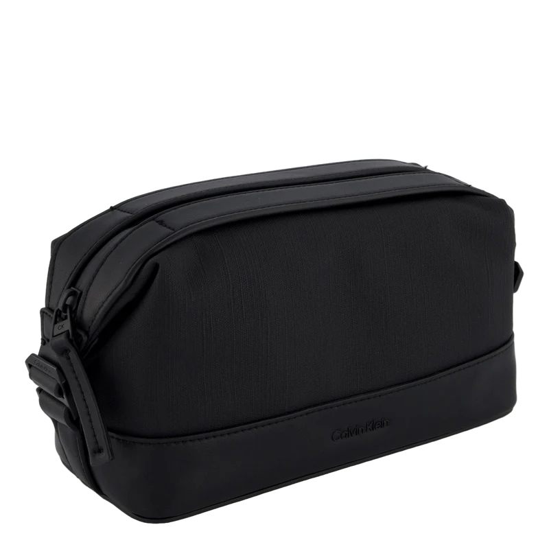 Tech Sensual Washbag Beh Ck Black Textured