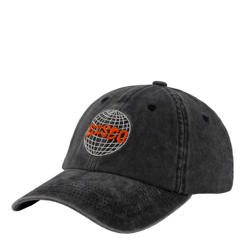 Disco Dad Cap Washed Black