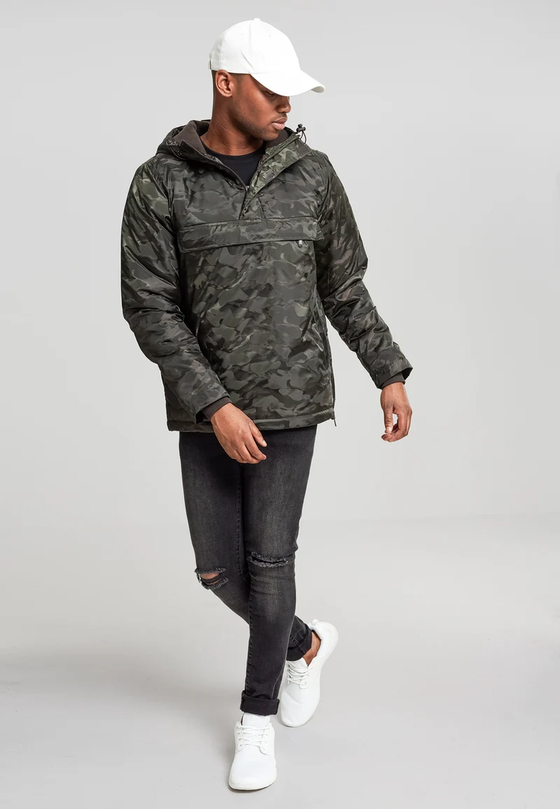 UC Padded Camo Pull Over Jacket
