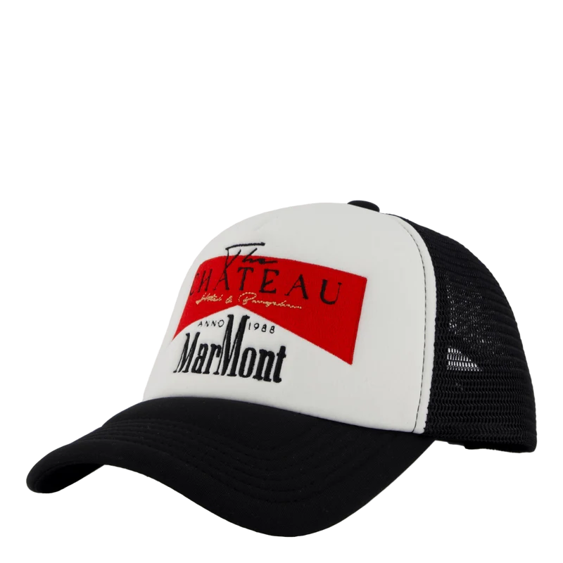 Chateau Marmont Trucker Cap Black