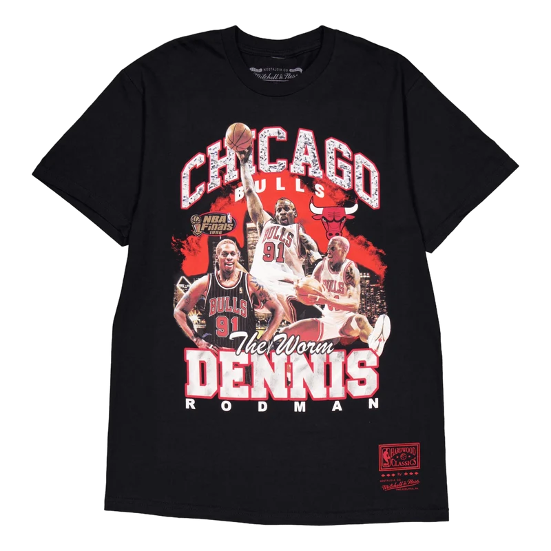 Bulls Bling Ss Tee Rodman Black