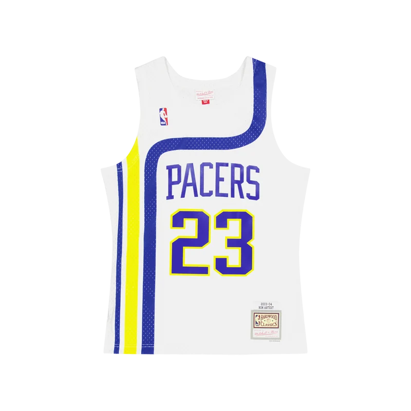 Pacers Swingman Jersey Artest White