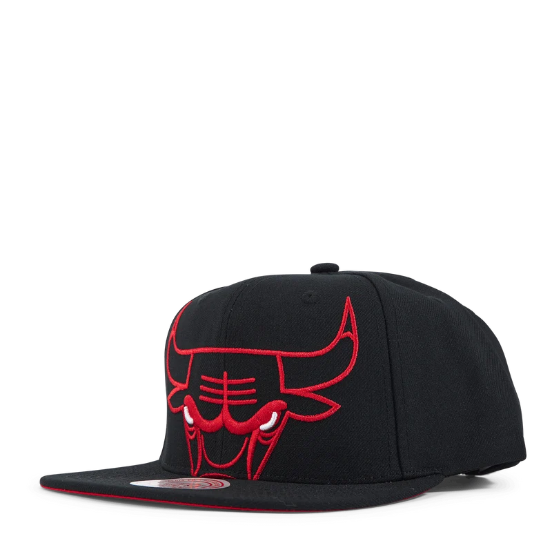 Bulls Xl Logo Pop Snapback