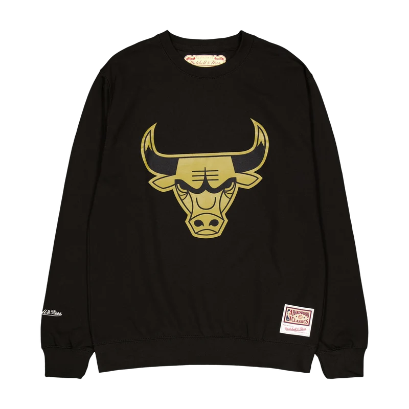Bulls Gold Team Logo Crew