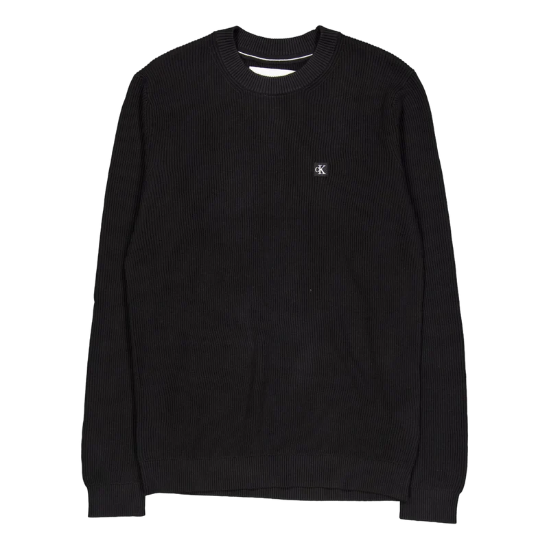 Ck Embro Badge Sweater Beh-ck Black