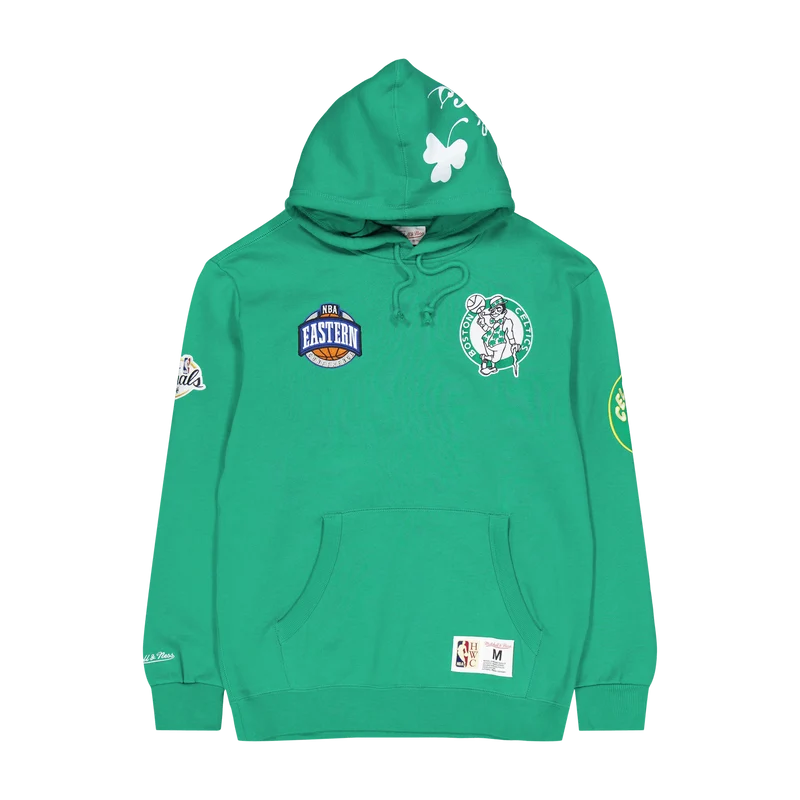 M&n City Collection Fleece Hoo Kelly Green
