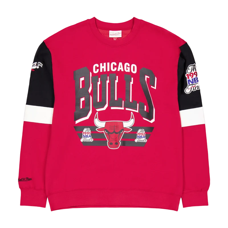 Bulls All Over Crew 3.0 Scarlet Red