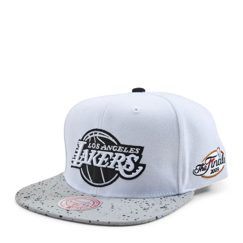 Lakers Cement Top Snapback