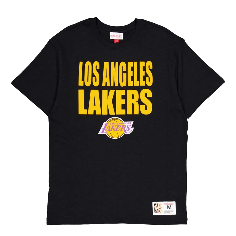 Lakers Legendary Slub S/s Tee Black