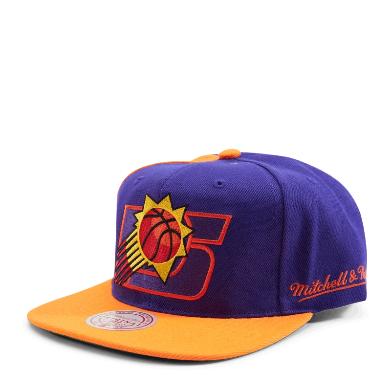 Suns Rear Script Deadstock Snapback