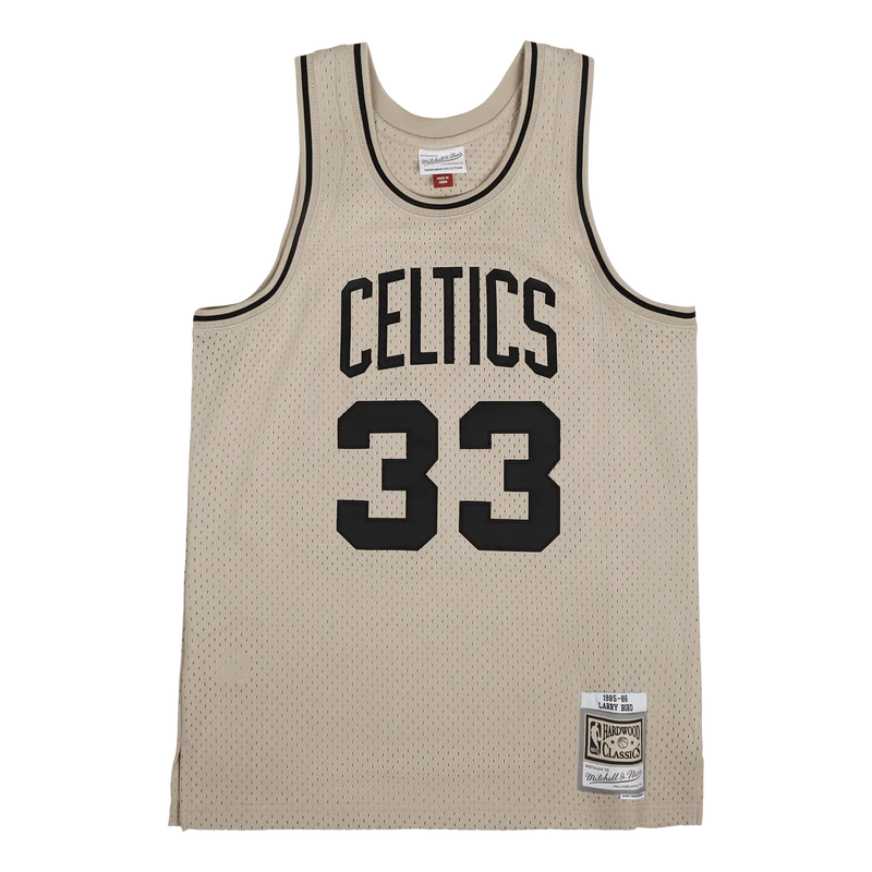 Celtics Khaki Swingman Jersey