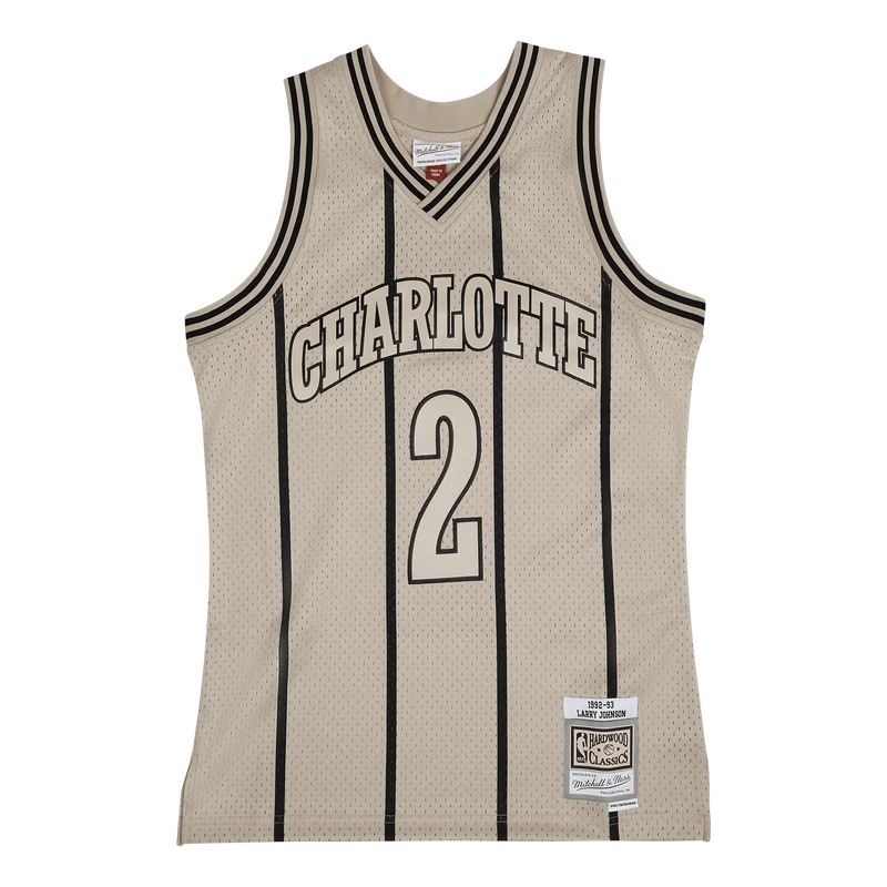 Hornets Khaki Swingman Jersey