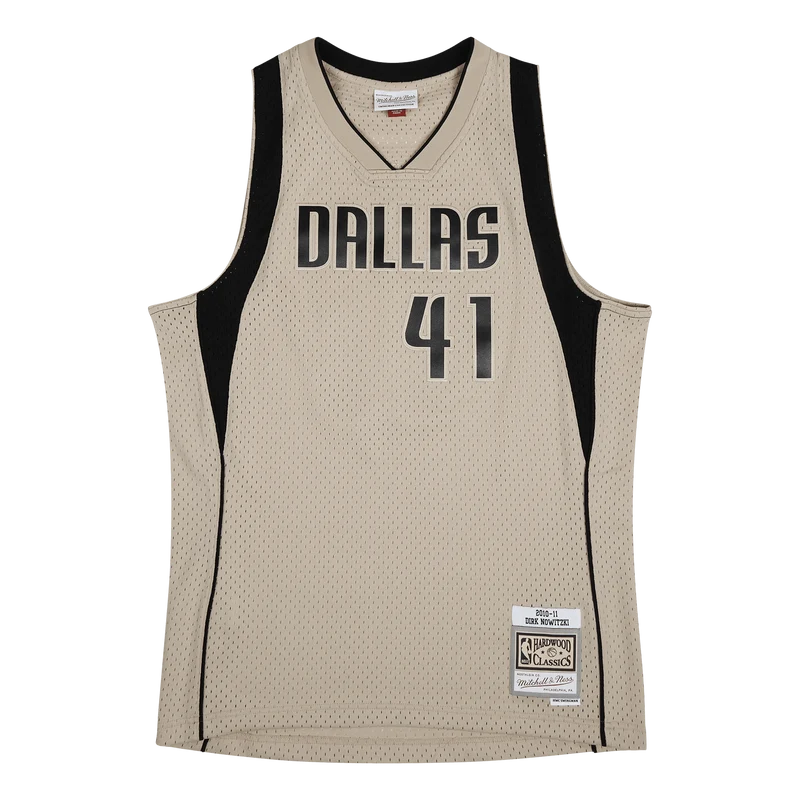 Mavs Khaki Swingman Jersey