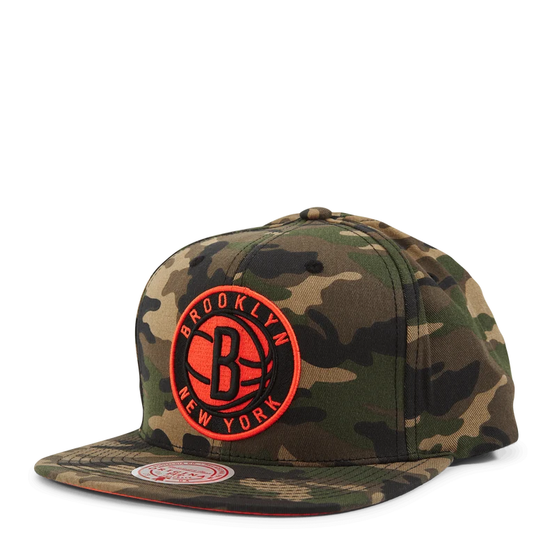 Nets Neon Camo Pop Snapback