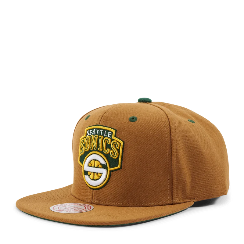 Sonics Wheat Tc Snapback HWC