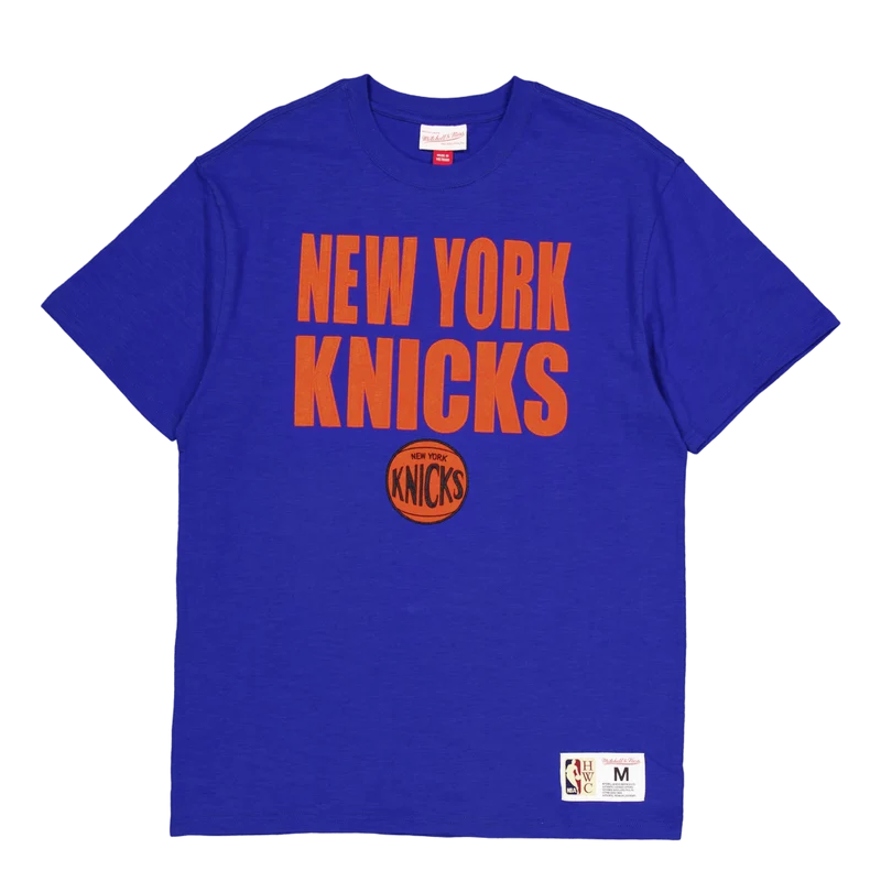 Knicks Legendary Slub S/s Tee Royal
