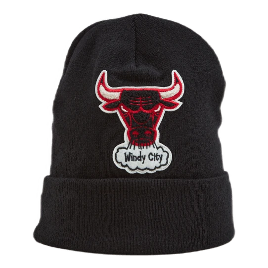 Bulls Chenille Logo Cuff Knit