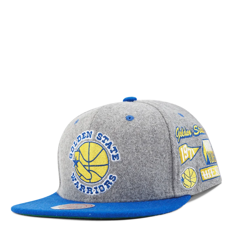 Warriors Melton Patch Snapback HWC